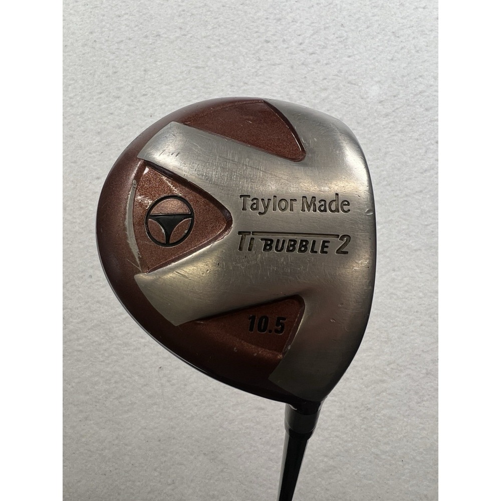 TaylorMade RH Ti Bubble-2 Driver 10.5* R80 R flex 45" Bubble 2 shaft